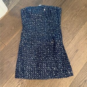 Lovers + Friends Midnight Blue Dress